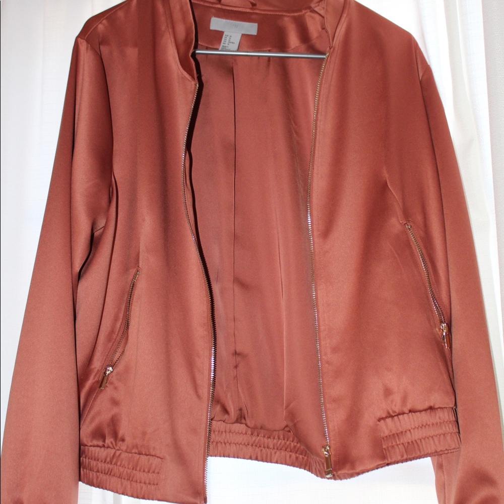 Orange light jacket